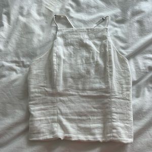 A&F Linen Tank Top